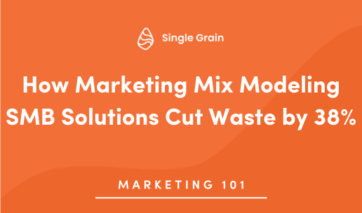How Marketing Mix Modeling SMB Solutions Cut Waste by 38%