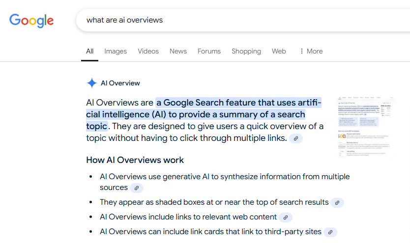 what are ai overviews