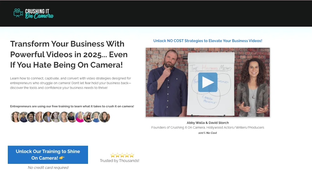 Crushing It On Camera